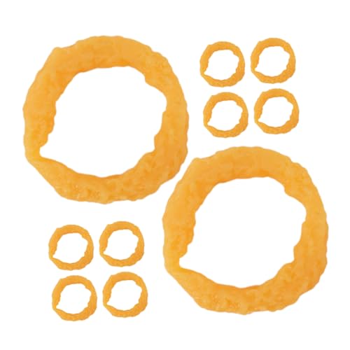 Yardwe 10 Stück Simulierte Tintenfischringspielzeug spielzeuge nachgeahmtes Lebensmittelmodell realistische Tintenfischringe imitierte Tintenfischringe simuliertes Essensdekor PVC Gelb Yardwe 10 Stück Simulierte Tintenfischringspielzeug spielzeuge nachgeahmtes Lebensmittelmodell realistische Tintenfischringe imitierte Tintenfischringe simuliertes Essensdekor PVC Gelb von Yardwe
