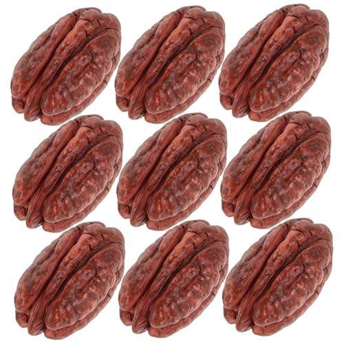 Yardwe 10 Stück Simuliertes Walnussmodell Mini-DIY-erdnuss-Set DIY Simulierte Nüsse Miniatur-erdnuss Simulationsnussspielzeug Mini Nüsse Kleines Nussmodell Harz Coffee Yardwe 10 Stück Simuliertes Walnussmodell Mini-DIY-erdnuss-Set DIY Simulierte Nüsse Miniatur-erdnuss Simulationsnussspielzeug Mini Nüsse Kleines Nussmodell Harz Coffee von Yardwe