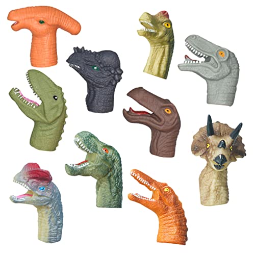 Yardwe 10 Stück Teiliges Fingerpuppen für Realistische Dinosaurier Modelle für Kreative Geschichten und Rollenspiele für Jungen und Jahren Yardwe 10 Stück Teiliges Fingerpuppen für Realistische Dinosaurier Modelle für Kreative Geschichten und Rollenspiele für Jungen und Jahren von Yardwe
