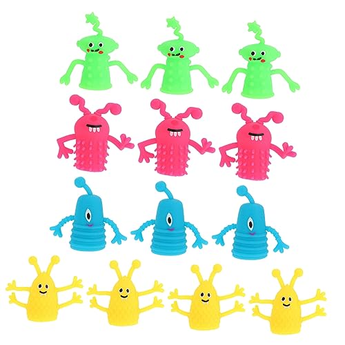 Yardwe 10 Stück Teiliges Halloween Mini Fingerpuppen aus Weichem TPR Bunte Cartoon Handspielzeuge Stressreduzierend und Interaktiv für Ab Jahren für Party und Rollenspiele Yardwe 10 Stück Teiliges Halloween Mini Fingerpuppen aus Weichem TPR Bunte Cartoon Handspielzeuge Stressreduzierend und Interaktiv für Ab Jahren für Party und Rollenspiele von Yardwe