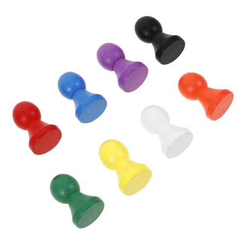 Yardwe 10 Stück Teiliges Holz Schachfiguren Bunte Spielsteine für Brettspiele Kunstprojekte und Lernspiele Robuste Leichte und rutschfeste Spielzeuge für Erwachsene Yardwe 10 Stück Teiliges Holz Schachfiguren Bunte Spielsteine für Brettspiele Kunstprojekte und Lernspiele Robuste Leichte und rutschfeste Spielzeuge für Erwachsene von Yardwe