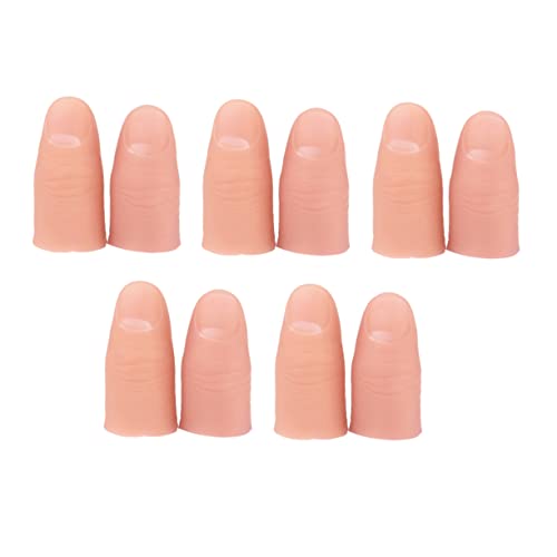 Yardwe 10 Stück Teiliges Künstliche Finger Requisiten aus Kunststoff Simulierte Finger mit Fingernägeln für Zaubertricks und Nail Art für Bühnenauftritte und Spaßspielzeuge Yardwe 10 Stück Teiliges Künstliche Finger Requisiten aus Kunststoff Simulierte Finger mit Fingernägeln für Zaubertricks und Nail Art für Bühnenauftritte und Spaßspielzeuge von Yardwe