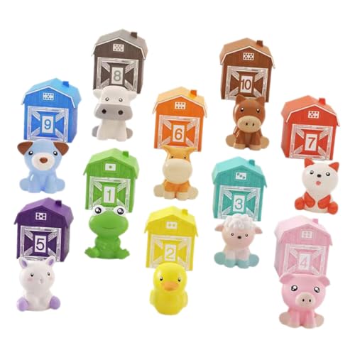Yardwe 10 Stück Tiere Fingerspitzenspielzeug Montessori- für Kleinkinder Fingerpuppen Farmtier-Marionette -Montessori- tierische Fingerpuppe Plastik Yardwe 10 Stück Tiere Fingerspitzenspielzeug Montessori- für Kleinkinder Fingerpuppen Farmtier-Marionette -Montessori- tierische Fingerpuppe Plastik von Yardwe