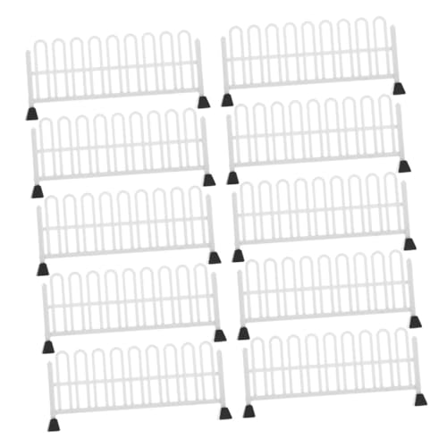 Yardwe 10 Stück Verkehrszeichen Winzig Zaun Mini Kind Zäune Im Freien Realistisch Üben Klein Streikposten Für Verkehrsabsperrungen Weiß Harz Yardwe 10 Stück Verkehrszeichen Winzig Zaun Mini Kind Zäune Im Freien Realistisch Üben Klein Streikposten Für Verkehrsabsperrungen Weiß Harz von Yardwe