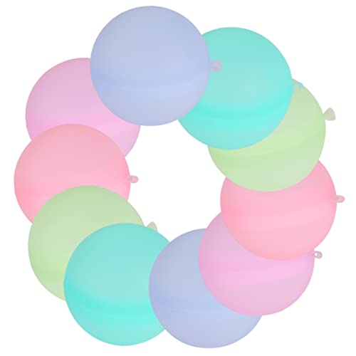 Yardwe 10 Stück Wasserballonspielzeug Outdoor Poolspielzeug Wasserspielzeug Tragbares Wasserspielzeug Wasserspielzeug Wassereinweichbälle Kieselgel Yardwe 10 Stück Wasserballonspielzeug Outdoor Poolspielzeug Wasserspielzeug Tragbares Wasserspielzeug Wasserspielzeug Wassereinweichbälle Kieselgel von Yardwe