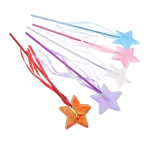 Yardwe 10 Stück Zauberstab Feenstab Fairy Wand Party deko Magisches игрушки для девочек buddelzeug Junge Stütze Mädchen Kostümprops Feenstab- hübscher Zauberstab von Yardwe
