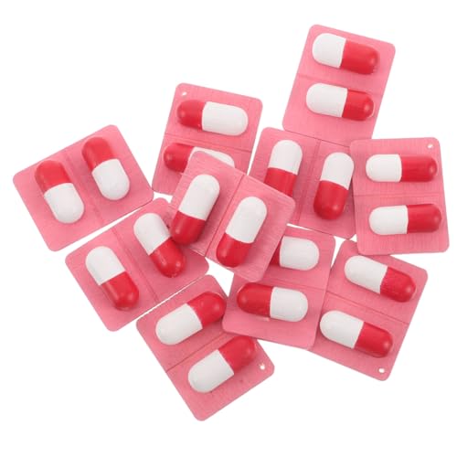 Yardwe 10 Stücke Kapsel Gefälschte Pillen Arzt Kit Mädchen Arzt Kit Junge Arzt Kit Holz Yardwe 10 Stücke Kapsel Gefälschte Pillen Arzt Kit Mädchen Arzt Kit Junge Arzt Kit Holz von Yardwe