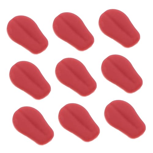 Yardwe 10 Stücke Puppe Zunge Zubehör Gefälschte Zunge Kunststoff Rosy Yardwe 10 Stücke Puppe Zunge Zubehör Gefälschte Zunge Kunststoff Rosy von Yardwe