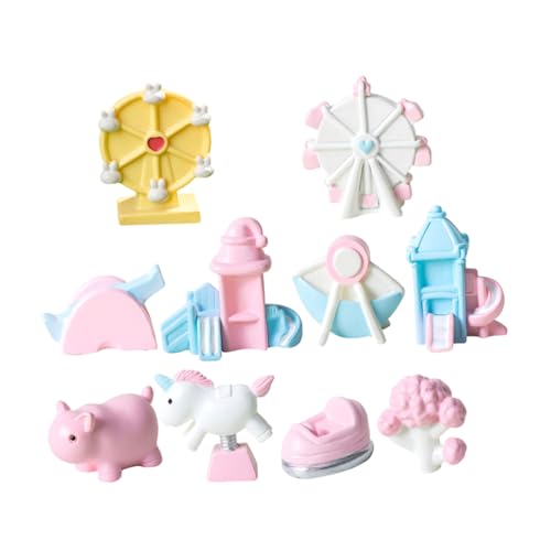 Yardwe 10-teiliges Set Kleine Figuren Miniaturfiguren Szenenzubehör Mini-miniaturmodell Miniatursachen Miniatur-spielplatzfiguren Gartendekor Miniatur-Dinge Harz Yardwe 10-teiliges Set Kleine Figuren Miniaturfiguren Szenenzubehör Mini-miniaturmodell Miniatursachen Miniatur-spielplatzfiguren Gartendekor Miniatur-Dinge Harz von Yardwe