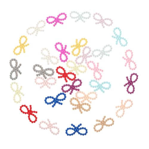 Yardwe 100 Stück DIY Bastelset mit Hollow Bowknot für Hochzeitsdeko Puppenbekleidung und Kreative Accessoires Yardwe 100 Stück DIY Bastelset mit Hollow Bowknot für Hochzeitsdeko Puppenbekleidung und Kreative Accessoires von Yardwe