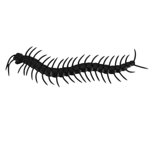 Yardwe 100 Stück Halloween Trickspielzeug Realistische Centipede Streicheffekt Lebensechte Tierdeko für Party Schrank Bücher Möbel Verstecken Yardwe 100 Stück Halloween Trickspielzeug Realistische Centipede Streicheffekt Lebensechte Tierdeko für Party Schrank Bücher Möbel Verstecken von Yardwe