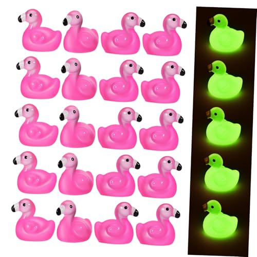 Yardwe 100 Stück Im Dunkeln Leuchtender Flamingo Tiere Kuchendeckel Mini Ornament Glühen Leuchtende Figuren Winzig Puppenhaus Klein Harz Yardwe 100 Stück Im Dunkeln Leuchtender Flamingo Tiere Kuchendeckel Mini Ornament Glühen Leuchtende Figuren Winzig Puppenhaus Klein Harz von Yardwe