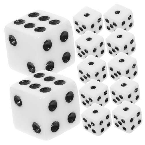 Yardwe 100 Stück Mahjong Würfel Würfel-Layouts Spielrequisiten Spielwürfel Requisiten Würfel Würfel für Spiel Partyzubehör Würfeln Spielzeugwürfel Partyspielwürfel Acryl Weiß Yardwe 100 Stück Mahjong Würfel Würfel-Layouts Spielrequisiten Spielwürfel Requisiten Würfel Würfel für Spiel Partyzubehör Würfeln Spielzeugwürfel Partyspielwürfel Acryl Weiß von Yardwe