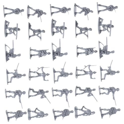 Yardwe 100 Stück Militärmodellspielzeug Mikrofiguren Soldatenmodell Kleines Soldatenhandwerk realistischer Miniatursoldat Sandtisch -Dekore Plastik Silver Yardwe 100 Stück Militärmodellspielzeug Mikrofiguren Soldatenmodell Kleines Soldatenhandwerk realistischer Miniatursoldat Sandtisch -Dekore Plastik Silver von Yardwe