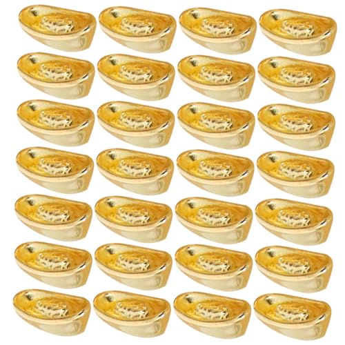 Yardwe 100 Stück Mini Deko Figuren für Hausdekoration Charmante Mini Ingots für Kreative Bastelprojekte Hochwertige Alloy Materialien für Langanhaltenden Gebrauch von Yardwe