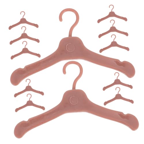 Yardwe 100 Stück Mini -Kleidung Hängende Spielzeugzubehör Puppenhaus-Miniaturen Kleiderständer für Puppen Mini-Kleiderbügel Haustier-Aufhänger Plastik Light Brown Yardwe 100 Stück Mini -Kleidung Hängende Spielzeugzubehör Puppenhaus-Miniaturen Kleiderständer für Puppen Mini-Kleiderbügel Haustier-Aufhänger Plastik Light Brown von Yardwe
