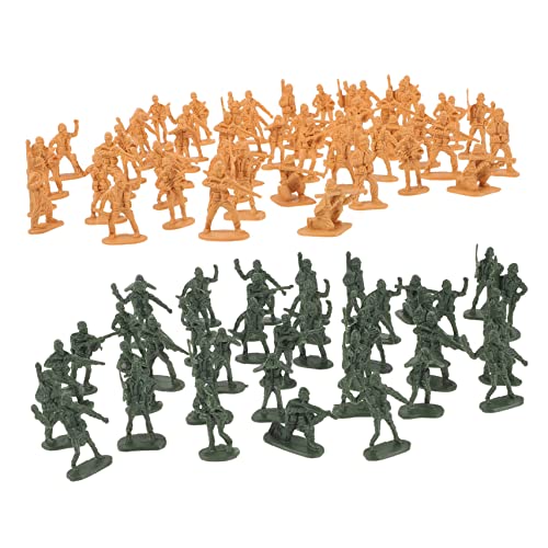 Yardwe 100 Stück Mini Soldaten Figuren Miniatur Menschen Modelle Militärgrün und Sandfarben Realistische Spielfiguren für Sandtisch Diorama Modelleisenbahn und Yardwe 100 Stück Mini Soldaten Figuren Miniatur Menschen Modelle Militärgrün und Sandfarben Realistische Spielfiguren für Sandtisch Diorama Modelleisenbahn und von Yardwe