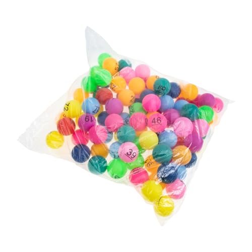 Yardwe 100 Stück Nummerierte Spielkugeln Lose für Partyspiele und Verlosungen Leichte und Props für Veranstaltungen und Versammlungen Yardwe 100 Stück Nummerierte Spielkugeln Lose für Partyspiele und Verlosungen Leichte und Props für Veranstaltungen und Versammlungen von Yardwe
