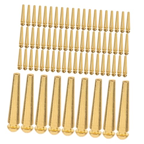 Yardwe 100 Stück Punktestifte für Spielkarten Peg-Brettspiel Heringe Planke Wertungsstifte konische Brettstifte Krippenzubehör Falzstifte aus Metall Wertungsvorräte Golden Yardwe 100 Stück Punktestifte für Spielkarten Peg-Brettspiel Heringe Planke Wertungsstifte konische Brettstifte Krippenzubehör Falzstifte aus Metall Wertungsvorräte Golden von Yardwe