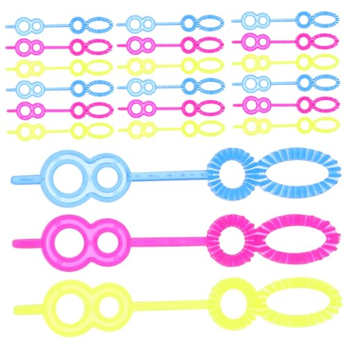 Yardwe 100 Stück Seifenblasen Stäbe Kreatives Blaswerkzeug für Lustiges Outdoor für Jungen für Wasserspiele und Sommeraktivitäten Zufällige Farben Zufällige Farbe von Yardwe