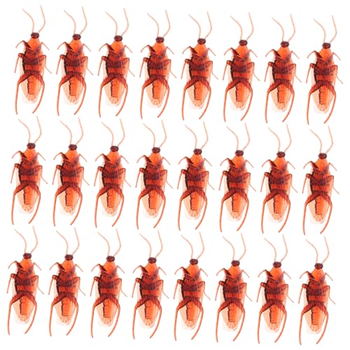 Yardwe 100 Stück Simuliertes Kakerlakenspielzeug gefälscht realistisch Streich Halloween-Cosplay-Requisiten Partygeschenke Requisiten zum Aprilscherz zum Aprilscherz PVC Yardwe 100 Stück Simuliertes Kakerlakenspielzeug gefälscht realistisch Streich Halloween-Cosplay-Requisiten Partygeschenke Requisiten zum Aprilscherz zum Aprilscherz PVC von Yardwe