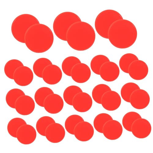 Yardwe 100 Stück Spielchips Farbige Kunststoffrunden für und Lernspiele für Partys und Zuhause Einfach zu Handhaben Identifizieren von Yardwe