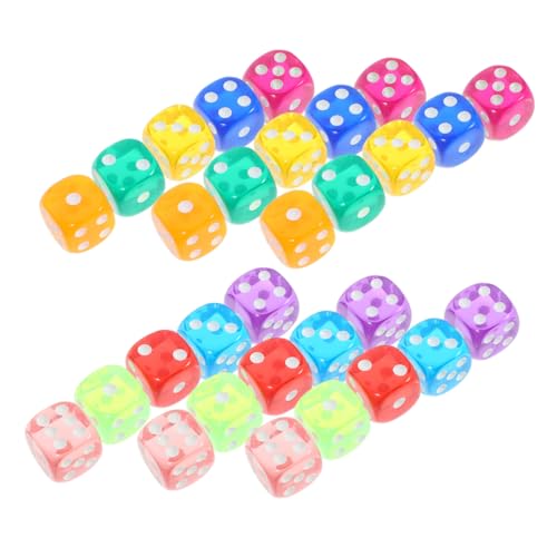Yardwe 100 Stück Spielzeugwürfel Mehrseitig Große Würfel Weiß Einseitig Tisch Würfelspiel Party Jumbo Würfeln Spiel Würfel Spieleprop Spielrequisiten Kleine Würfel Acryl Yardwe 100 Stück Spielzeugwürfel Mehrseitig Große Würfel Weiß Einseitig Tisch Würfelspiel Party Jumbo Würfeln Spiel Würfel Spieleprop Spielrequisiten Kleine Würfel Acryl von Yardwe