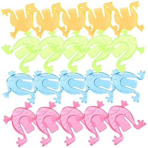 Yardwe 100 Stück Springendes Froschspielzeug Frösche Plastikspielzeugfrösche Frösche für Kleinkinder Frösche aus Plastik hüpfende Frösche Zufällige Farbe Yardwe 100 Stück Springendes Froschspielzeug Frösche Plastikspielzeugfrösche Frösche für Kleinkinder Frösche aus Plastik hüpfende Frösche Zufällige Farbe von Yardwe