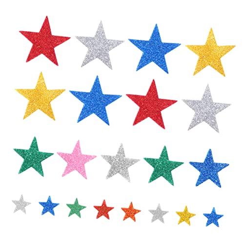 Yardwe 100 Stück Stern Glitzer Aufkleber Selbstklebende Sticker für Je für Bastelprojekte und Dekoration Yardwe 100 Stück Stern Glitzer Aufkleber Selbstklebende Sticker für Je für Bastelprojekte und Dekoration von Yardwe