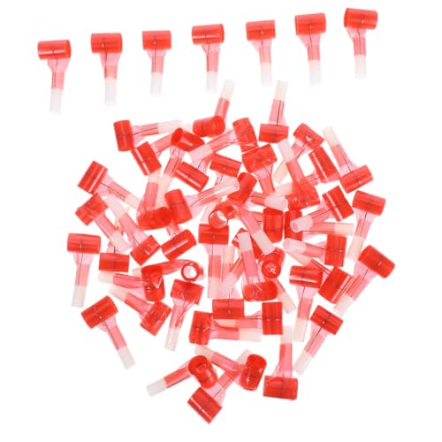 Yardwe 100 Stück Teiliges Party Blowout mit Tongue Sticking Pfeifen Ersatz für Frosch Langlebige Leichte Kunststoff Accessoires für Kindergeburtstag Festliche Events und Themenpartys von Yardwe