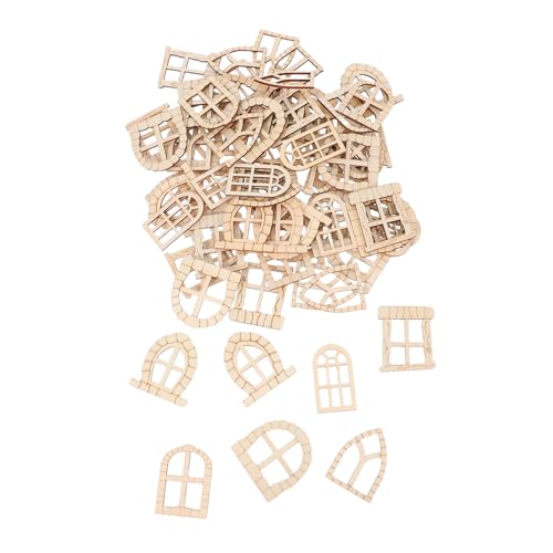Yardwe 100 Stück Unvollendete Feentüren Aus Holz, Miniatur-feengartentüren Für Den Außenbereich, Mini-feenzwerghaus-zubehör Für Baumstamm-Ornamente, Garten-außentür Yardwe 100 Stück Unvollendete Feentüren Aus Holz, Miniatur-feengartentüren Für Den Außenbereich, Mini-feenzwerghaus-zubehör Für Baumstamm-Ornamente, Garten-außentür von Yardwe