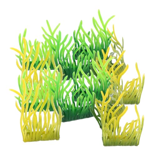 Yardwe 100 Stück Wassergrasmodell Miniaturkunstkunstgrasbüschel Kleine Grasbüschel Kunstrasen Aus Kunststoff Künstliche Aquarienpflanzen Gefälschte Pflanzen Für Aquarium Plastik Green Yardwe 100 Stück Wassergrasmodell Miniaturkunstkunstgrasbüschel Kleine Grasbüschel Kunstrasen Aus Kunststoff Künstliche Aquarienpflanzen Gefälschte Pflanzen Für Aquarium Plastik Green von Yardwe