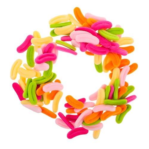 Yardwe 100 Stück Wurstmaul Plüschtier Mini Plüschtier Stofftier Partygeschenke Pelziges Für Stofftiere von Yardwe