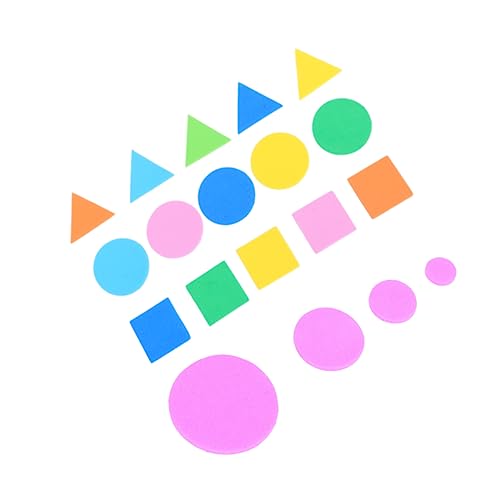 Yardwe 1000 Stück Selbstklebende Geometrische Figuren Aufkleber für Kreatives Gestalten Basteln und Lernspiele für Karten und Scrapbooking Yardwe 1000 Stück Selbstklebende Geometrische Figuren Aufkleber für Kreatives Gestalten Basteln und Lernspiele für Karten und Scrapbooking von Yardwe