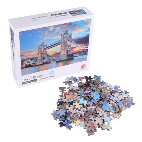 Yardwe 1000 Stück Teile Lernpuzzle für Stressabbau Puzzle Spielzeugset mit London Bridge für Ab Jahren Fördert die Kreativität Yardwe 1000 Stück Teile Lernpuzzle für Stressabbau Puzzle Spielzeugset mit London Bridge für Ab Jahren Fördert die Kreativität von Yardwe