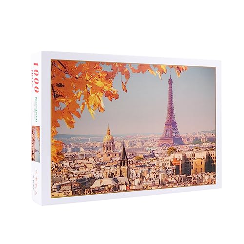 Yardwe 1000 Stück Teile Papier Puzzle für Erwachsene Kreatives Design für Unterhaltsames und Stressabbau für Puzzlespaß und Gemeinsame Yardwe 1000 Stück Teile Papier Puzzle für Erwachsene Kreatives Design für Unterhaltsames und Stressabbau für Puzzlespaß und Gemeinsame von Yardwe