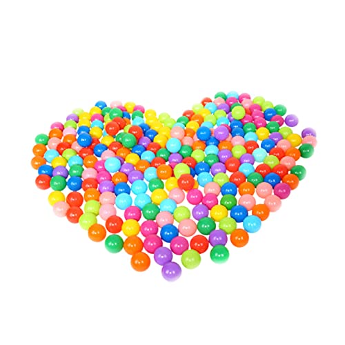 Yardwe 100Stücke Bunte Kunststoff Bälle für für Junge Mädchen Kindergeburtstage Events Spielplatz Pool Zelt Meeresbälle in Netzbeutel Verpackt Yardwe 100Stücke Bunte Kunststoff Bälle für für Junge Mädchen Kindergeburtstage Events Spielplatz Pool Zelt Meeresbälle in Netzbeutel Verpackt von Yardwe