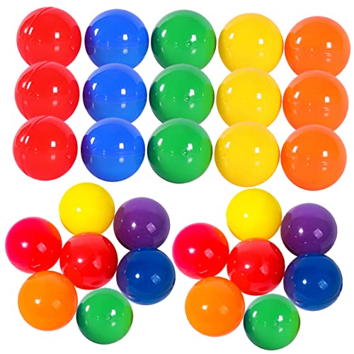 Yardwe 100Stücke Lotteriekugeln Spielbälle Für Verlosungen Tombola Und Partys Wiederverwendbare Langlebige Kunststoffkugeln Für Kreative Spiele Und Spannende Gewinnspiele von Yardwe