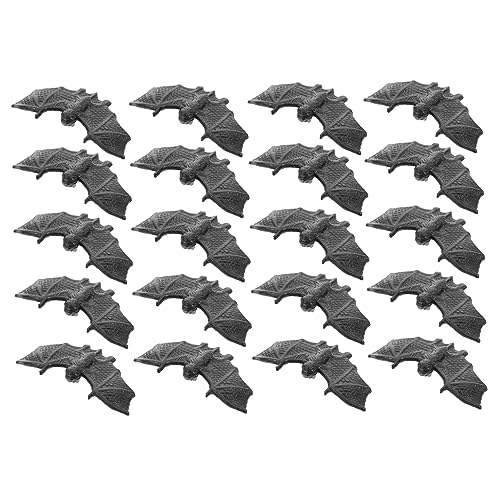 Yardwe 100Stücke Mini Fledermaus Deko für Halloween Simuliertes Fledermausspielzeug für Halloween Partys und Kreative Dekoration für Zuhause Yardwe 100Stücke Mini Fledermaus Deko für Halloween Simuliertes Fledermausspielzeug für Halloween Partys und Kreative Dekoration für Zuhause von Yardwe