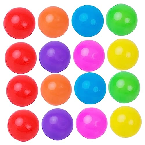 Yardwe 100Stücke Plastikbälle für Kreative Ozeanbälle für Spielgruben Sicheres und Leichtes für Drinnen und Draußen Fördert Hand Auge Koordination und Körperliche Aktivität von Yardwe