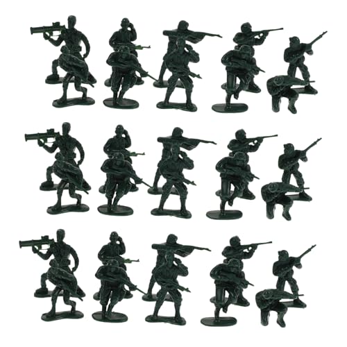 Yardwe 100Stücke Plastiksoldaten Modell Designs Militärspielzeug für Jungen für Gruppenspiele und Fantasievolles Detailreiche Figuren für Kreatives Yardwe 100Stücke Plastiksoldaten Modell Designs Militärspielzeug für Jungen für Gruppenspiele und Fantasievolles Detailreiche Figuren für Kreatives von Yardwe