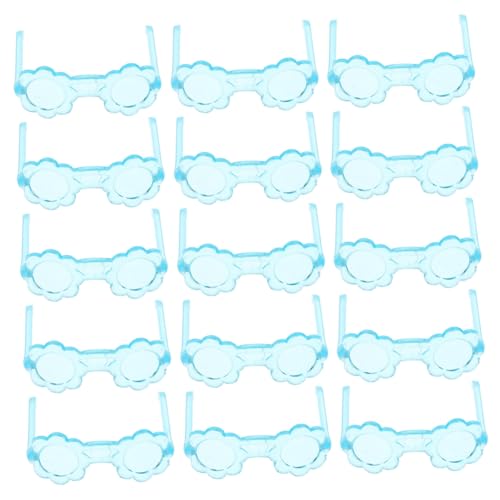 Yardwe 100Stücke Puppenbrille Transparente Mini Sonnenbrille für Puppen Entzückendes Kostümzubehör Perfektes für Puppenspielzeug und Puppenhaus Dekoration Yardwe 100Stücke Puppenbrille Transparente Mini Sonnenbrille für Puppen Entzückendes Kostümzubehör Perfektes für Puppenspielzeug und Puppenhaus Dekoration von Yardwe