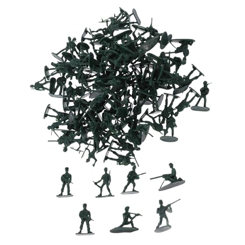 Yardwe 100Stücke Teiliges Soldaten Figuren Militärspielzeug für Miniaturszenen Robustes Plastik für Tischdekoration und Schulprojekte Requisiten Yardwe 100Stücke Teiliges Soldaten Figuren Militärspielzeug für Miniaturszenen Robustes Plastik für Tischdekoration und Schulprojekte Requisiten von Yardwe
