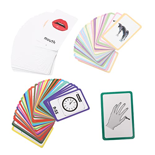Yardwe 108Stücke Sichtwörter Flashkarten Für Lernspielzeug Sprachentwicklung Farbige Karten Mit Tieren Zeitbegriffen Und Körperteilen Für Vorschule Yardwe 108Stücke Sichtwörter Flashkarten Für Lernspielzeug Sprachentwicklung Farbige Karten Mit Tieren Zeitbegriffen Und Körperteilen Für Vorschule von Yardwe