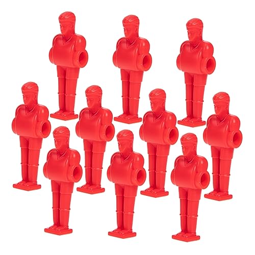 Yardwe 10St Tischfußballspieler Mini-Fußball Mini-Fußbälle als Gastgeschenke tischkicker ersatzteile tischfussballspiel Fußballspieler aus Plastik Verzierungen für Fußballspieler Abs rot Yardwe 10St Tischfußballspieler Mini-Fußball Mini-Fußbälle als Gastgeschenke tischkicker ersatzteile tischfussballspiel Fußballspieler aus Plastik Verzierungen für Fußballspieler Abs rot von Yardwe