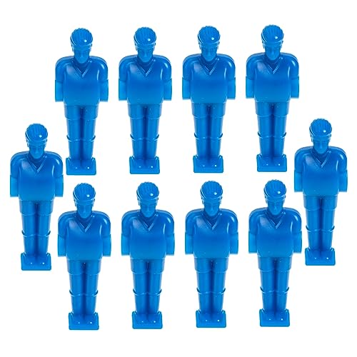 Yardwe 10St Tischfußballspieler sankastenspielsachen tischfussballspiel Football Mini-Fußbälle Kickertischteile lebendige Fußballer Requisiten für Fußballspieler Plastik Blue Yardwe 10St Tischfußballspieler sankastenspielsachen tischfussballspiel Football Mini-Fußbälle Kickertischteile lebendige Fußballer Requisiten für Fußballspieler Plastik Blue von Yardwe