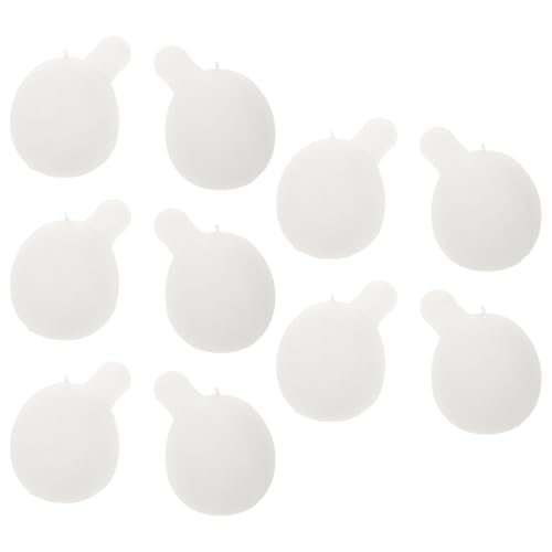 Yardwe 10Stücke DIY Stressball Weißer Ball Einsatz für Plüsch Puppen Handwerkszubehör für Häkeln Kreatives Basteln Yardwe 10Stücke DIY Stressball Weißer Ball Einsatz für Plüsch Puppen Handwerkszubehör für Häkeln Kreatives Basteln von Yardwe