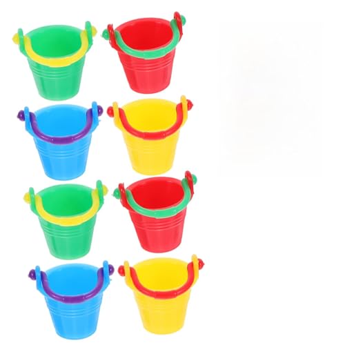 Yardwe 10Stücke Eimer Modelle Für Puppenhaus Deko Mini Wasser Eimer Und Kleines Hausornament Und Szenen Requisiten von Yardwe