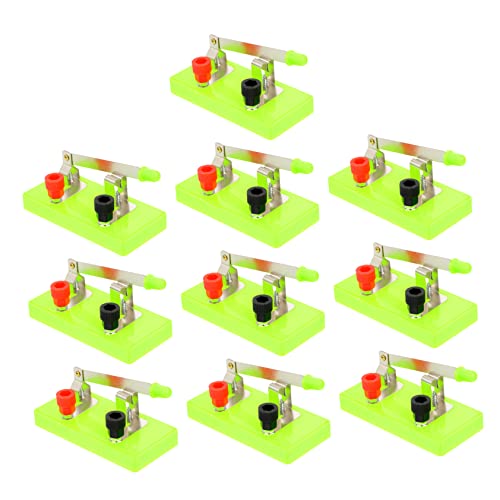 Yardwe 10Stücke Einzelwurfschalter Spst Schalter Für Elektronische Experimente Pädagogische Schulausrüstung Für Elektronikprojekte Und Experimentiergeräte Yardwe 10Stücke Einzelwurfschalter Spst Schalter Für Elektronische Experimente Pädagogische Schulausrüstung Für Elektronikprojekte Und Experimentiergeräte von Yardwe