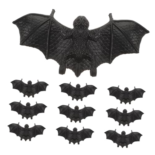 Yardwe 10Stücke Fledermäuse für Halloween Dekoration Realistische Fledermäuse für Streiche und DIY Projekte zur Schaffung Gruseligen Yardwe 10Stücke Fledermäuse für Halloween Dekoration Realistische Fledermäuse für Streiche und DIY Projekte zur Schaffung Gruseligen von Yardwe